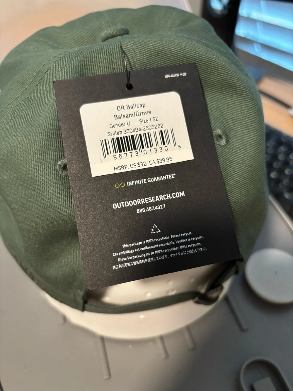 Outdoor Research Strapback Ballcap (NWT)